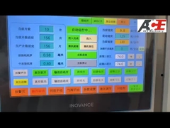 130 متر/دقيقة آلة صنع ورق الأنسجة للوجه عالية السرعة مع نقل تلقائي إلى آلة التعبئة