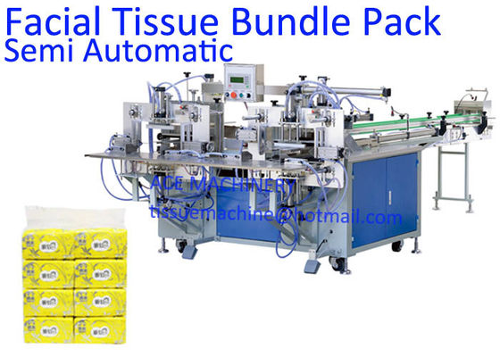 CE Semi Automatic Interfold Napkin Packing Machine
