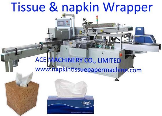 90 Box / Min Facial Tissue Packing Machine