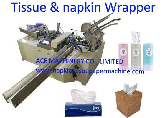 50 Bag / Min Servo Control Facial Tissue Packing Machine