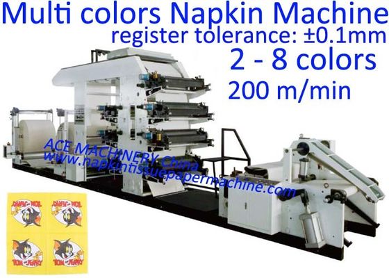 Napkin Printing Machine With Best Quality Printing On Napkins From China