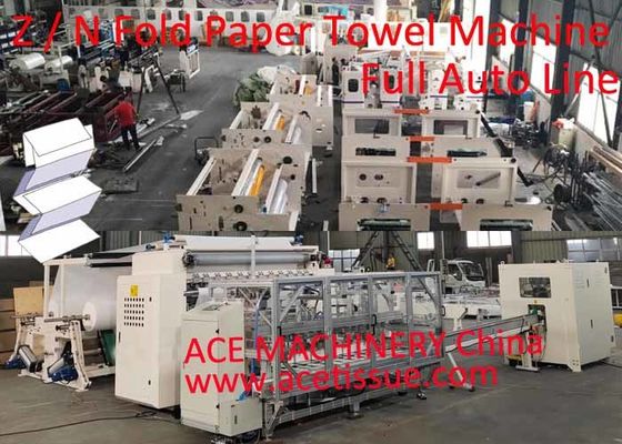 Paper Towel Machine Fully Auto Transfer To Hand Towel Packing Machine